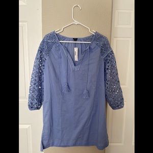 JCREW swim coverup NWT